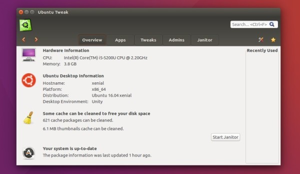 Ubuntu Tweak in 16.04