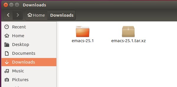 emacs25-source