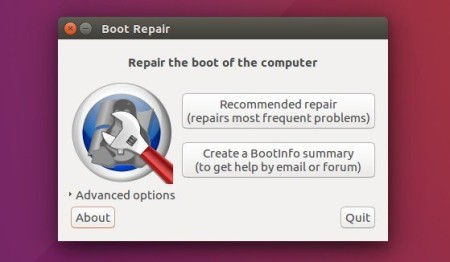 Как установить boot repair на ubuntu