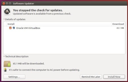 upgrade virtualbox