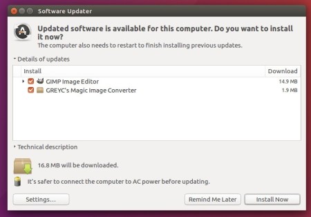 gimp-software-updater