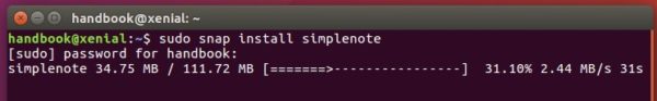 install simplenote ubuntu