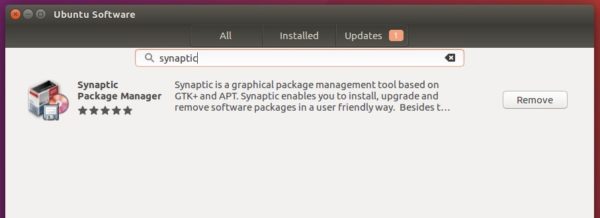 Как удалить synaptic ubuntu