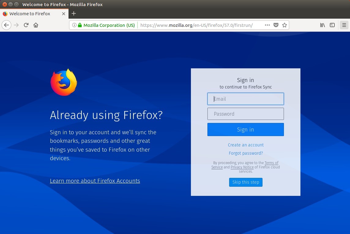 can t download firefox