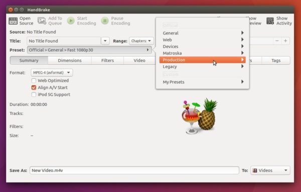 handbrake ubuntu