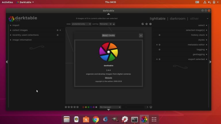 download the last version for android darktable 4.4.1