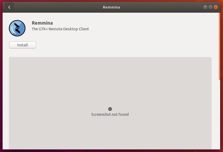 Remmina ubuntu не сохраняет подключения