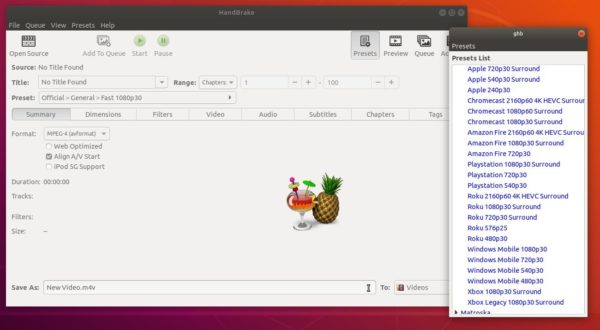 handbrake ubuntu