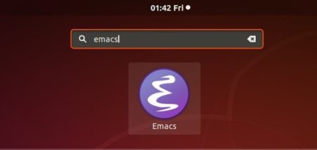 install emacs ubuntu