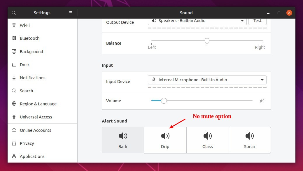 How to Disable or Mute Alert Sound in Ubuntu 19.04 UbuntuHandbook