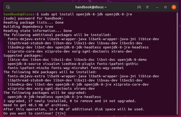openjdk 1.8 for linux