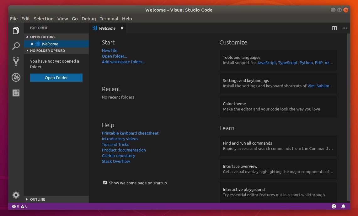 Install Visual Studio Code Mangolena