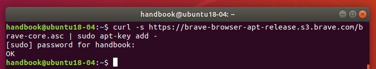 brave browser linux mint 19