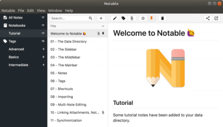 Notable – Markdown based Note-taking App for Linux | UbuntuHandbook