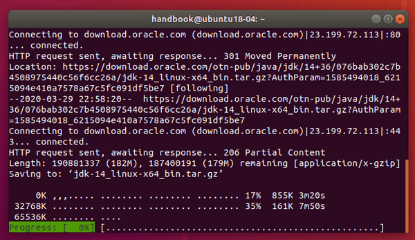 java download ubuntu 16.04 oracle