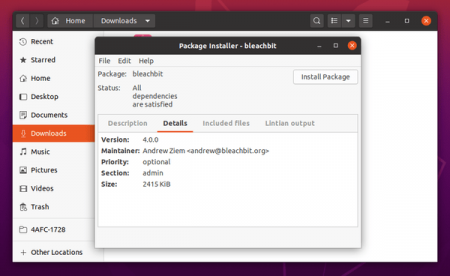 BleachBit 4.6.0 for windows instal