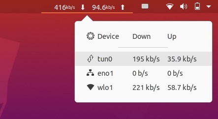 net speed monitor linux