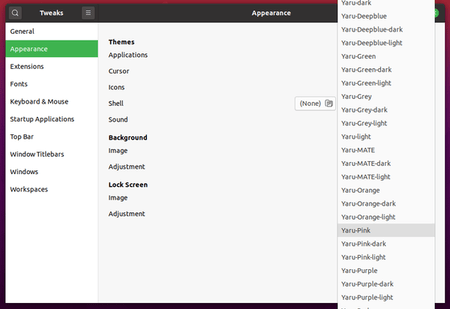 Thay đổi màu sắc giao diện mặc định trên Ubuntu 20.04 thông qua Yaru Colors ... Bạn muốn đổi màu sắc giao diện mặc định trên Ubuntu 20.04 để tạo sự độc đáo cho hệ thống của mình? Đừng bỏ qua video hướng dẫn này. Với sự trợ giúp của Yaru Colors, bạn có thể tùy chỉnh màu sắc của giao diện một cách dễ dàng và nhanh chóng. Cùng khám phá và thực hiện ngay nhé!