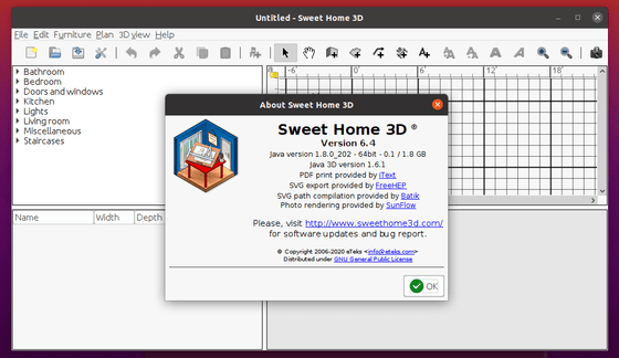 Sweet Home 3d 6 4 Released How To Install In Ubuntu Ubuntuhandbook