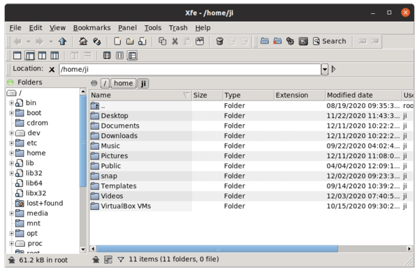 Xfe A Lightweight Windows File Explorer Like File Manager For X