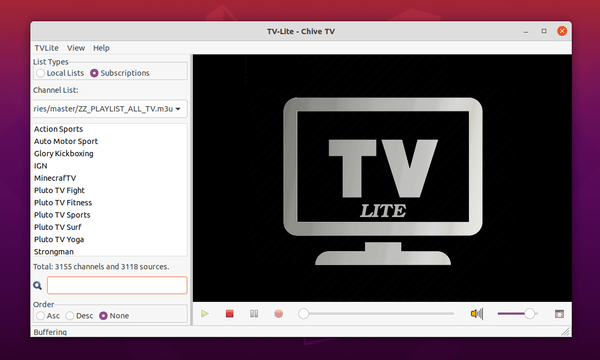 iptv player linux