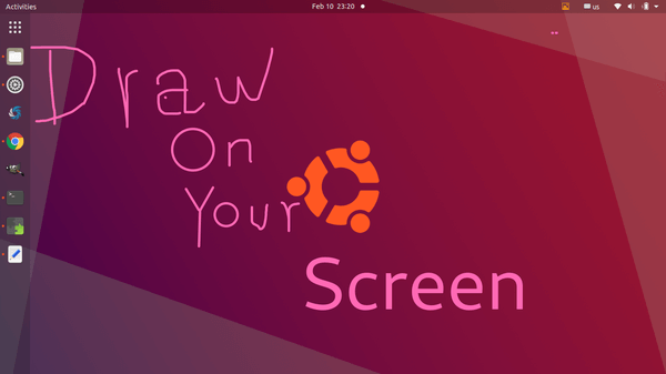 How to Start Drawing on Your Screen in Ubuntu 20.04 & Higher - Open ...