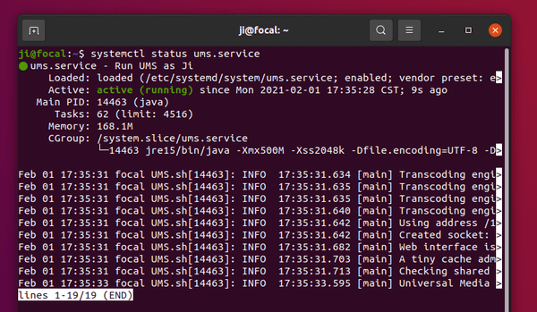 install universal media server on ubuntu