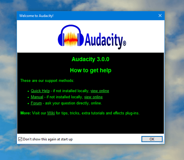 audacity old version