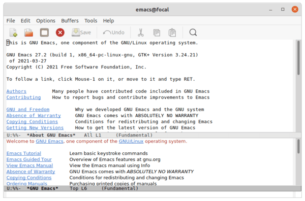 x86 emacs tutorial