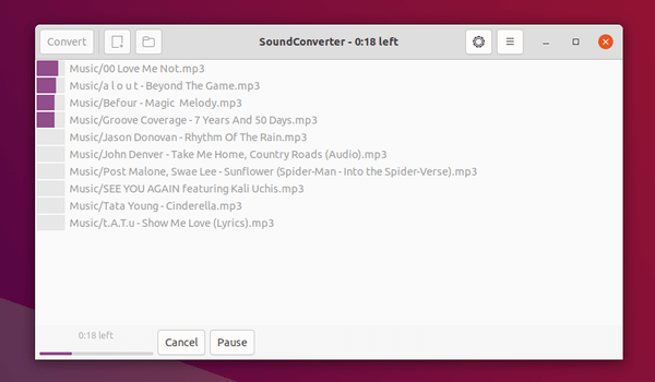 Ham selv narre Selskabelig How to Install SoundConverter 4.0.0 in Ubuntu 20.04, 20.10 – UbuntuHandbook
