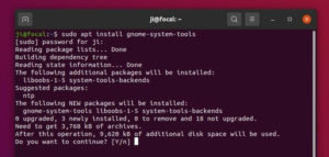 Manage Users and Groups in Ubuntu via The Classic Graphical Tool