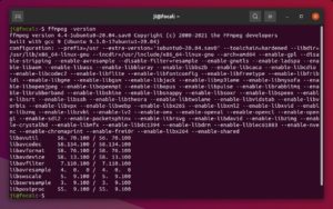 ffmpeg ubuntu install