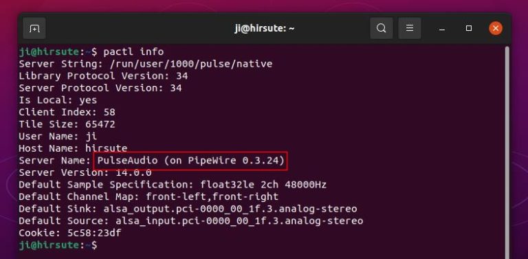 Как установить pulseaudio ubuntu