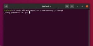ubuntu install ffmpeg 4.0 with lib