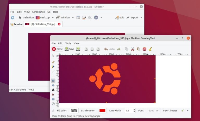 Ubuntu shutter горячие клавиши