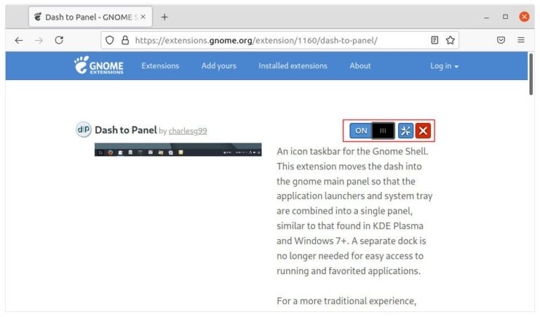 Dash to Panel Updates with GNOME 46 Support | UbuntuHandbook