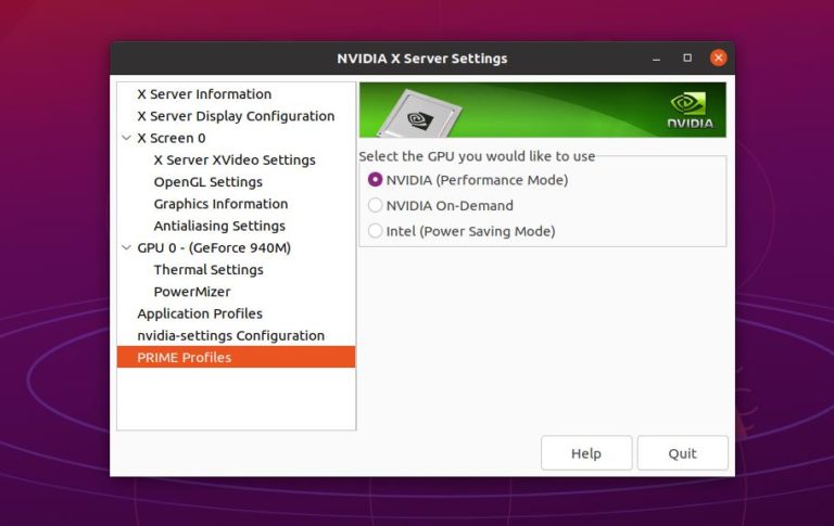 nvidia graphics driver install log