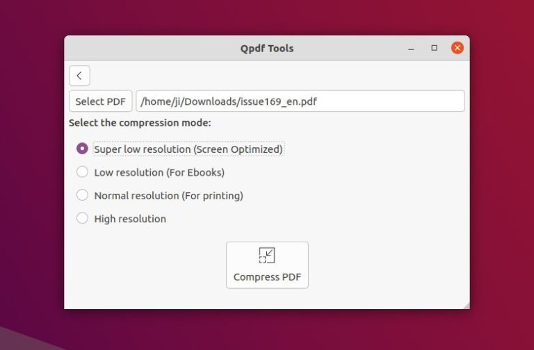 Qpdf Tools Beginner’s Tool to Compress, Split, Merge, Rotate PDF in