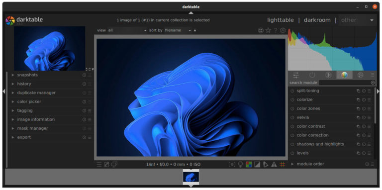 darktable 4.4.1 download the new for mac