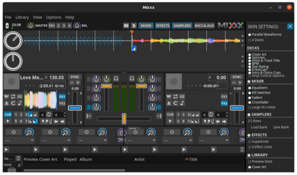 Mixxx 2.3.6 free instal