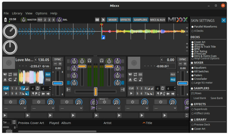 download the last version for apple Mixxx 2.3.6