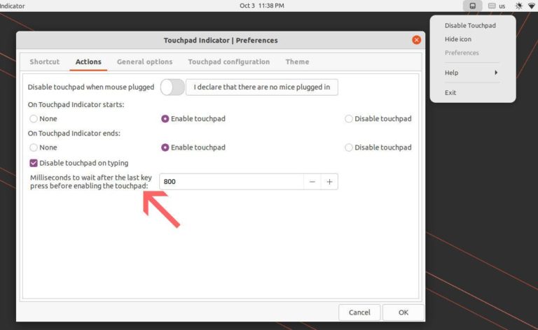 How to Disable Touchpad While Typing in Ubuntu (22.04 Updated