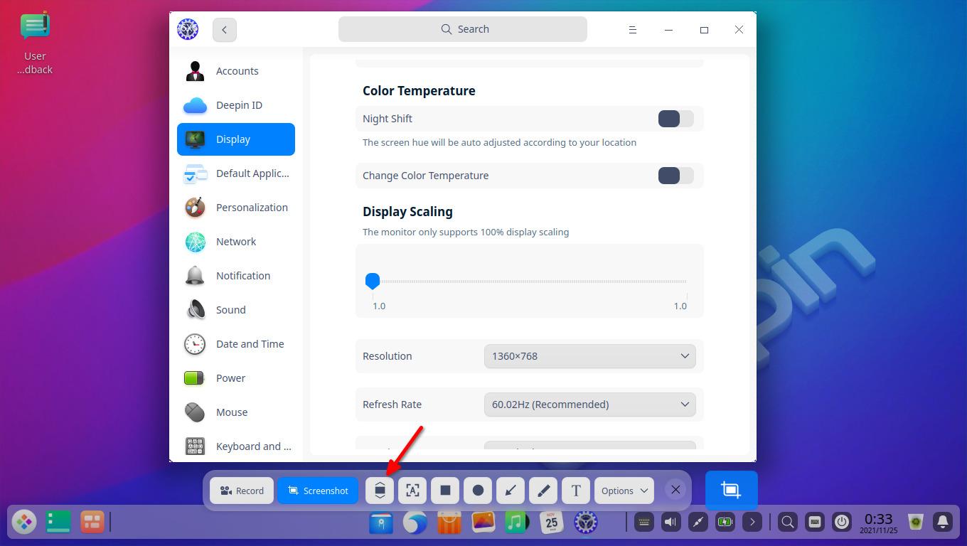 Deepin 20.3 Released with Kernel 5.15, Scrolling Screenshot Support