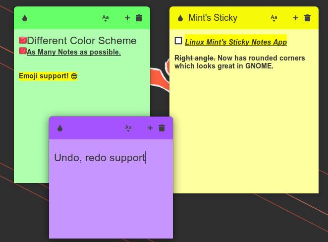 tag et billede helt bestemt Minimer Linux Mint's Sticky Note App Looks Great Now! Here's how to get it in  Ubuntu – UbuntuHandbook