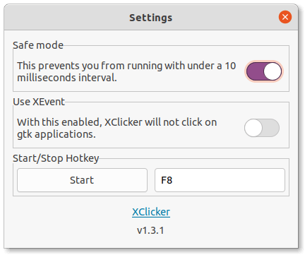 XClicker: Fast GUI Autoclicker for x11 Linux Desktops » GS