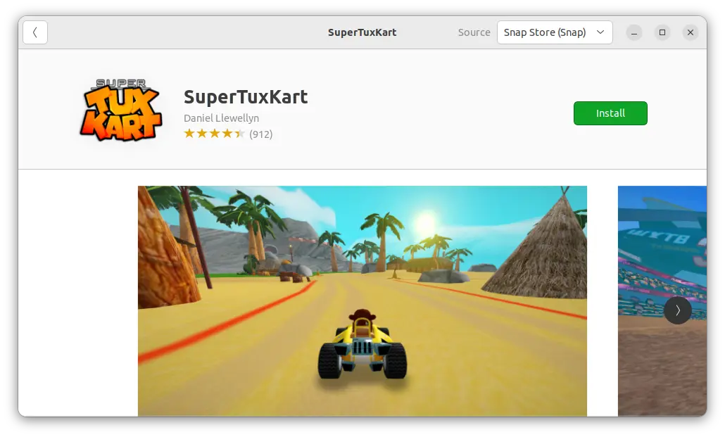 Instalando o game Super Tux Kart no Manjaro