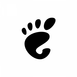 gnome logo dark